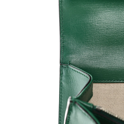 Gucci Azalea Calfskin GG Monogram Bi-Color Debossed Small Dionysus Shoulder Bag Stone Topaz Mystic White Emerald 12 of 12