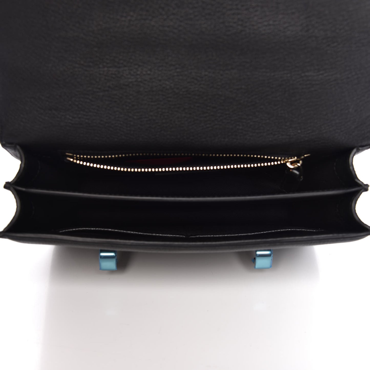 Grainy Calfskin Medium VLTN Uptown Shoulder Bag Black
