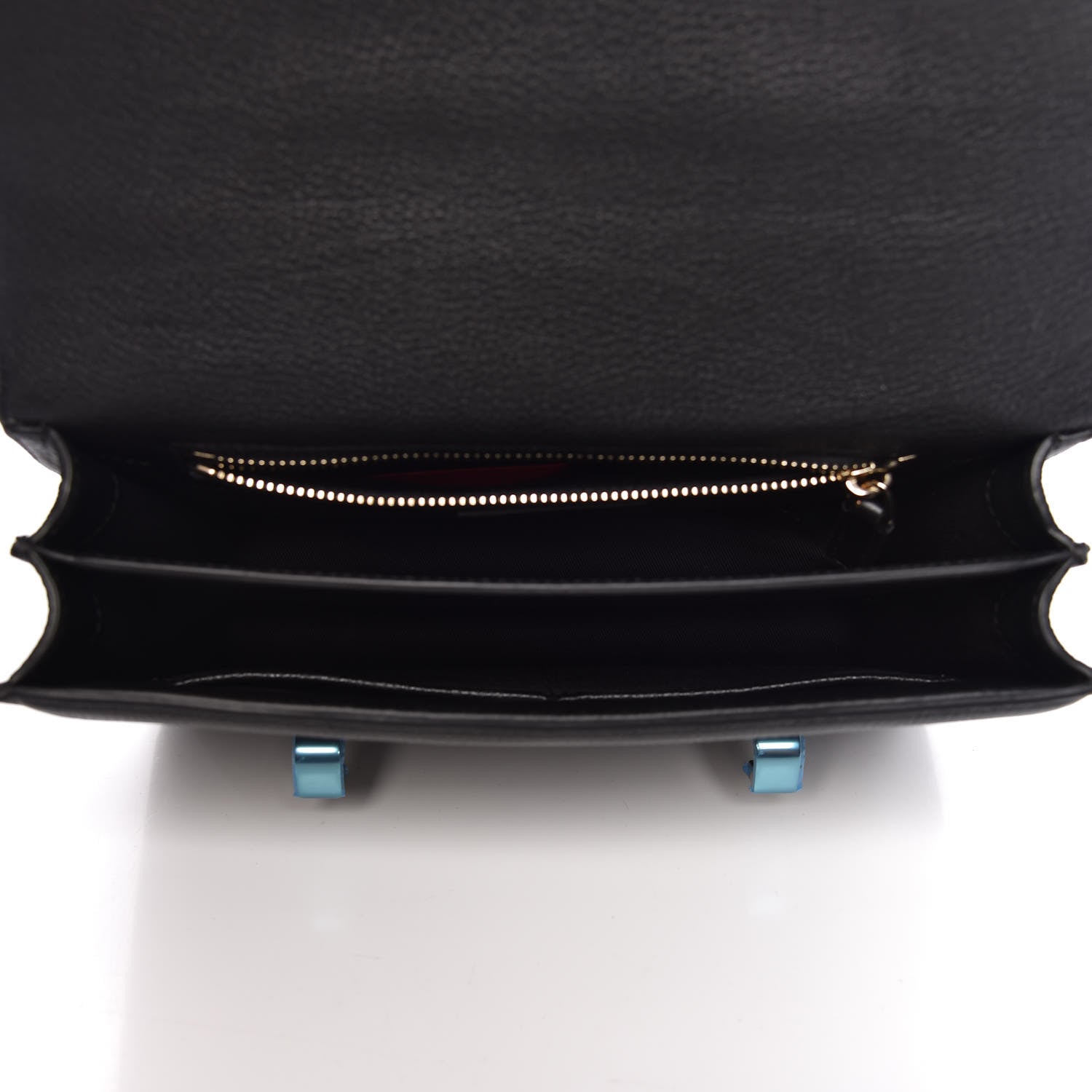 Valentino Garavani Grainy Calfskin Medium VLTN Uptown Shoulder Bag Black 5 of 10