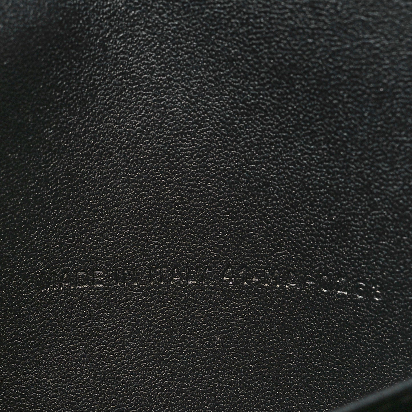 Supple Calfskin Caro Pouch with Chain Black