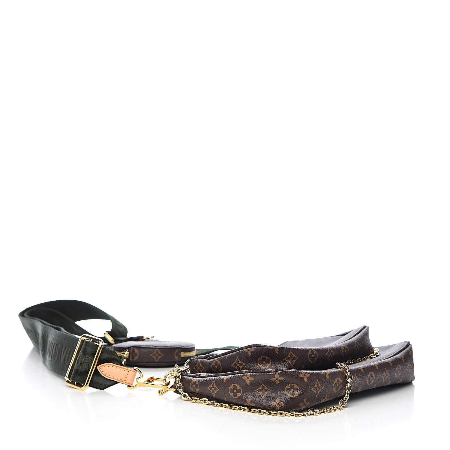 Louis Vuitton Monogram Multi Pochette Accessories Kaki 4 of 13