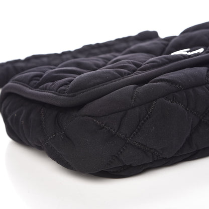 Chanel Nylon Small Bubble Quilt Flap Black 8 of 9