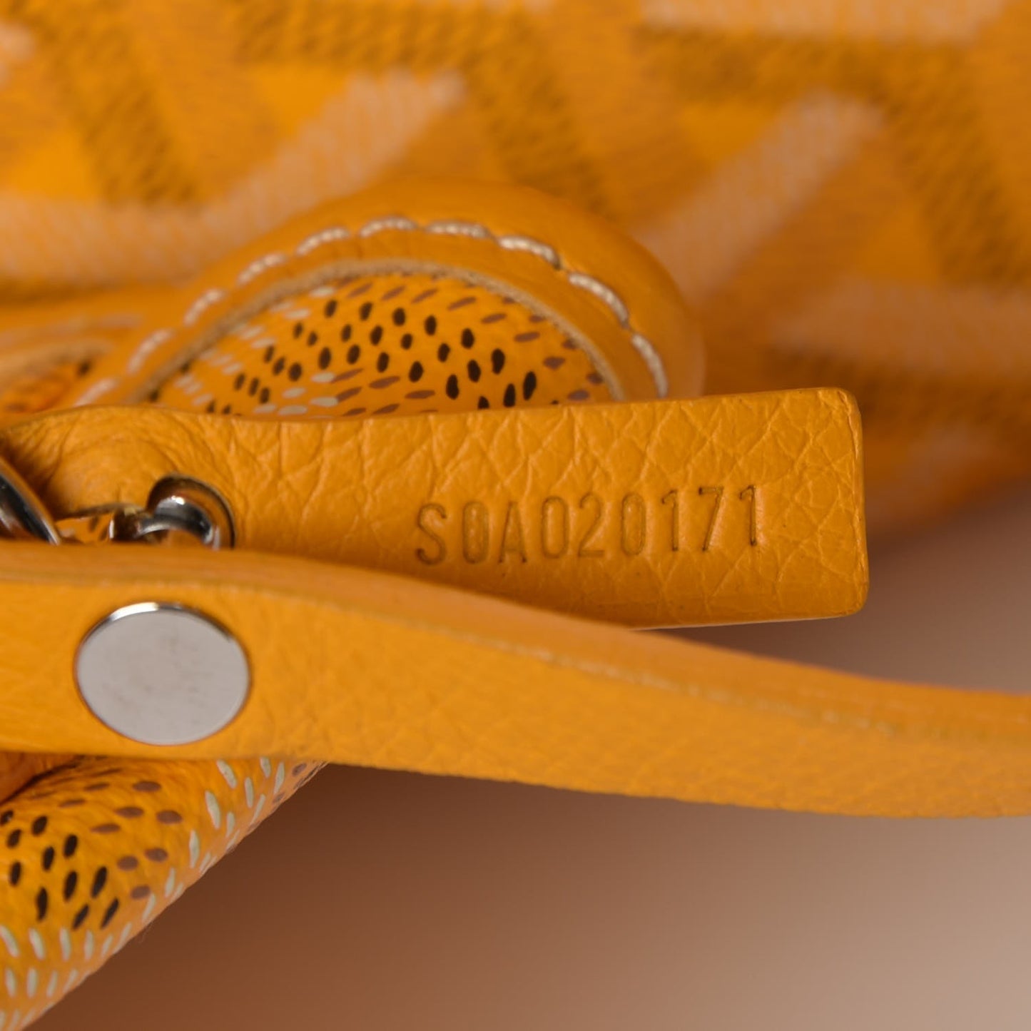 Goyardine Saint Louis PM Yellow