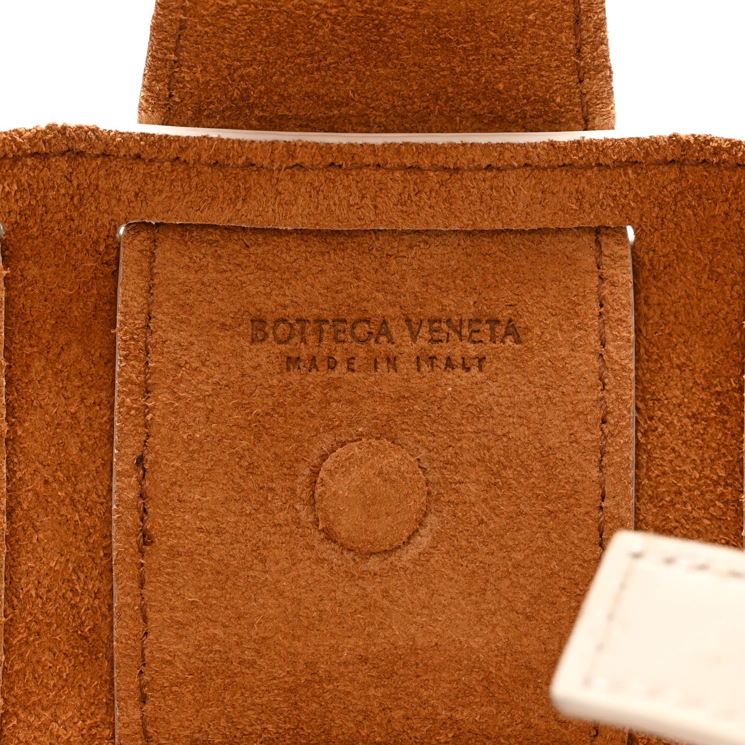 Bottega Veneta French Calfskin Small Shell White Frost 8 of 14