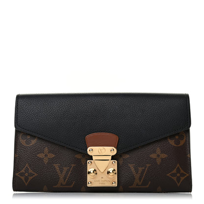 Louis Vuitton Monogram Pallas Wallet Black 1 of 6
