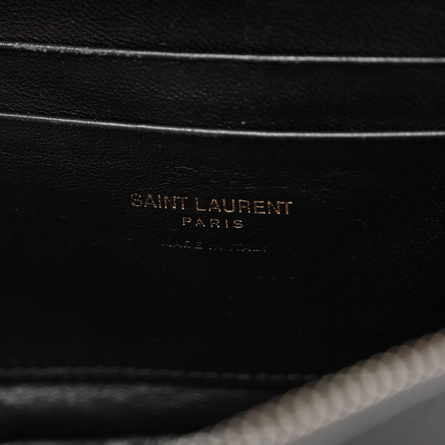 Saint Laurent Grain De Poudre Matelasse Monogram Mini Lou Camera Bag Black 6 of 10