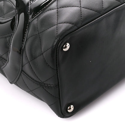 Chanel Calfskin Quilted Medium Cambon Tote Black 9 of 10