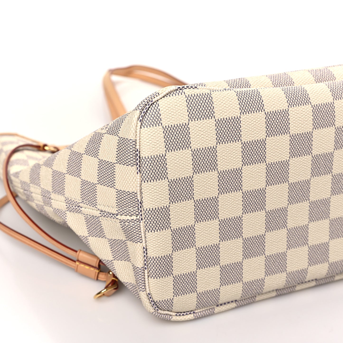 Damier Azur Neo Neverfull MM Rose Ballerine