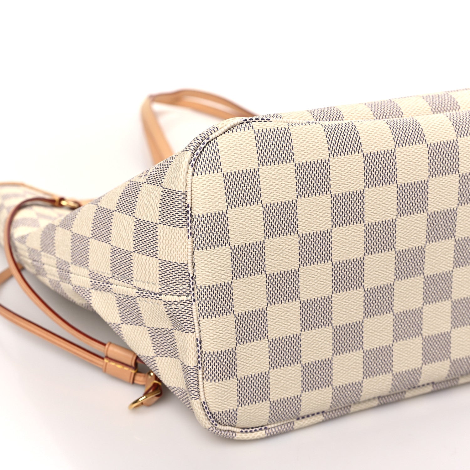 Louis Vuitton Damier Azur Neo Neverfull MM Rose Ballerine 8 of 10