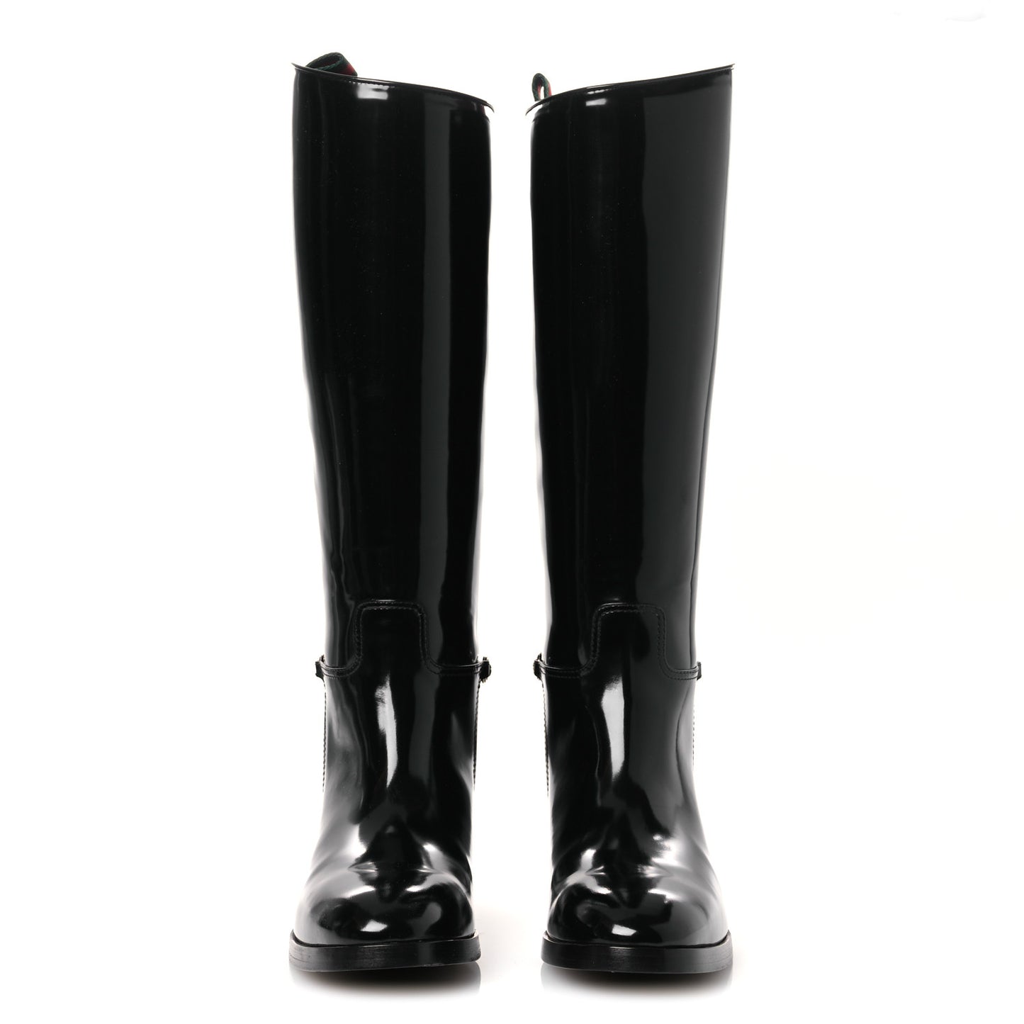 Brushed Calfskin Michelangelo Slim Horsebit Riding Boots 40 Black
