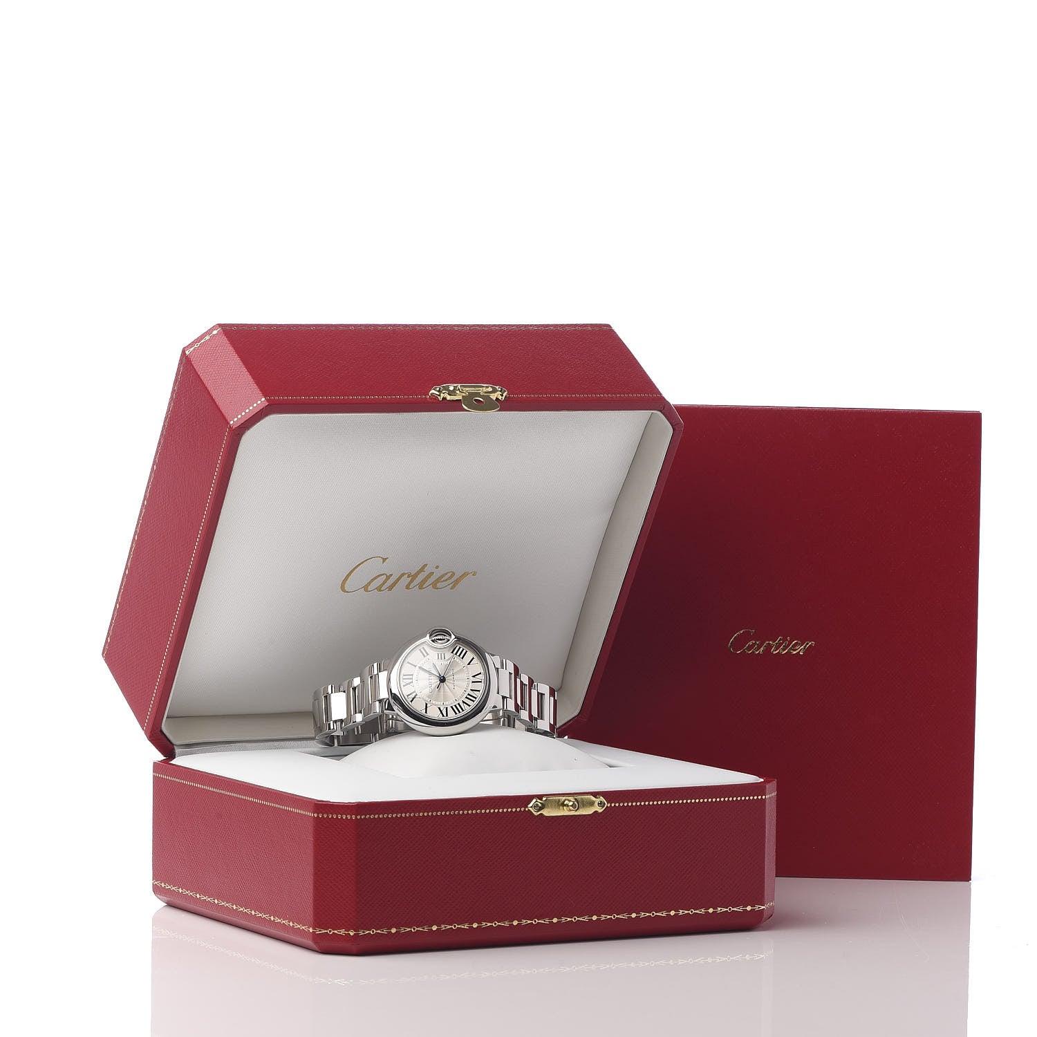 Cartier Stainless Steel 33mm Ballon Bleu De Automatic Watch 7 of 7