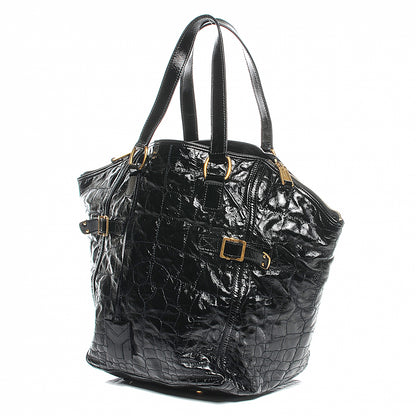 Saint Laurent Patent Croc Medium Downtown Tote 6 of 11