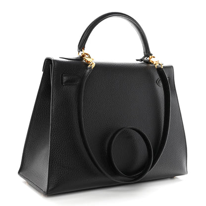 Hermes Ardennes Kelly Sellier 32 Black 3 of 12