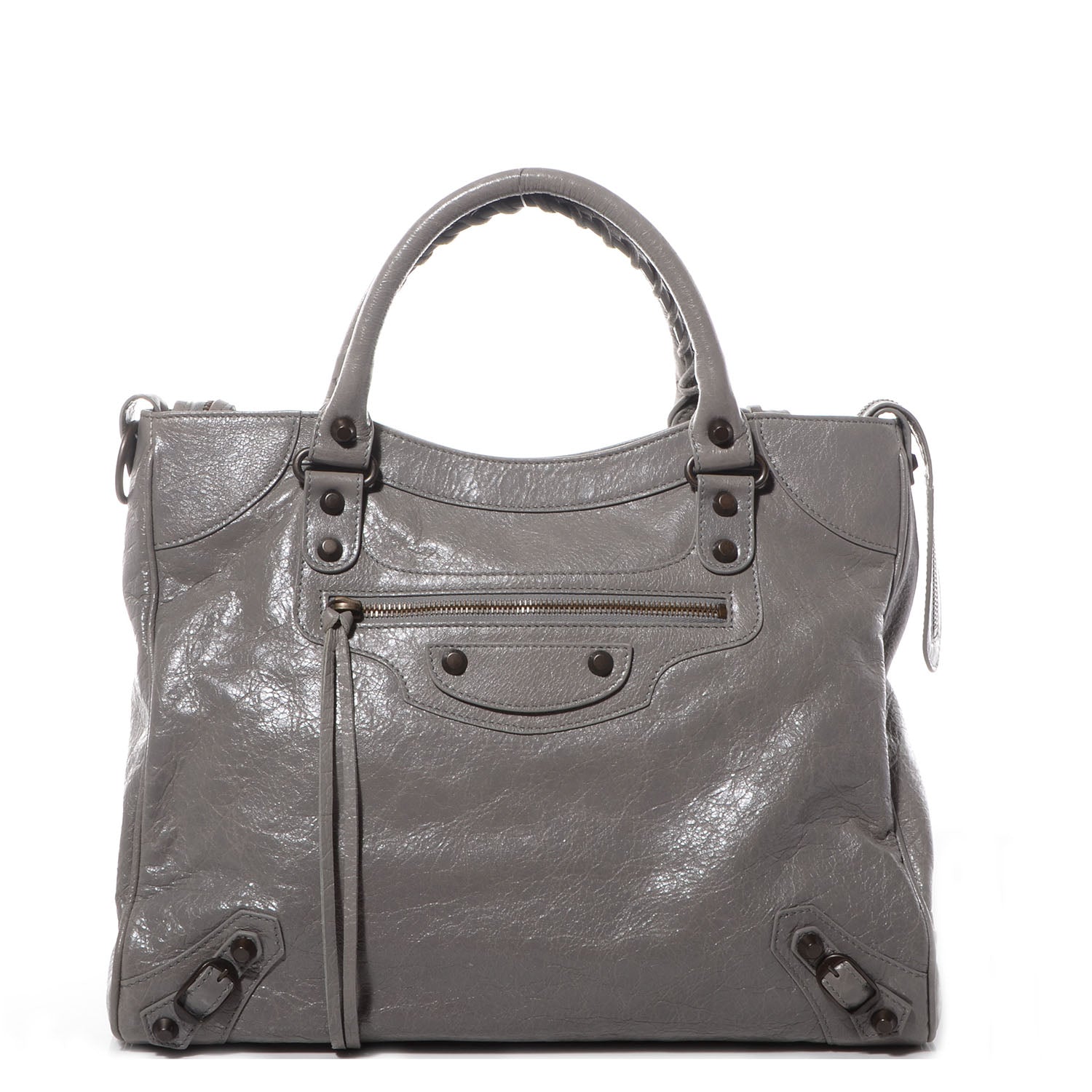 Balenciaga Agneau Velo Gris Pyrite 1 of 10