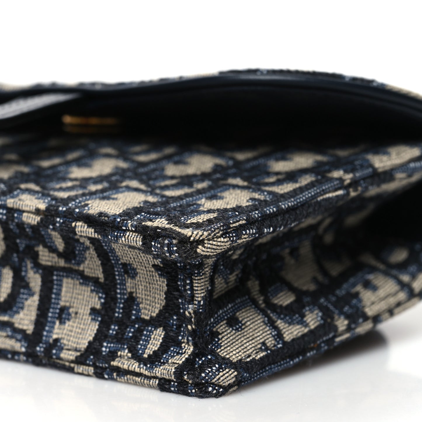 Oblique Saddle Belt Bag Blue