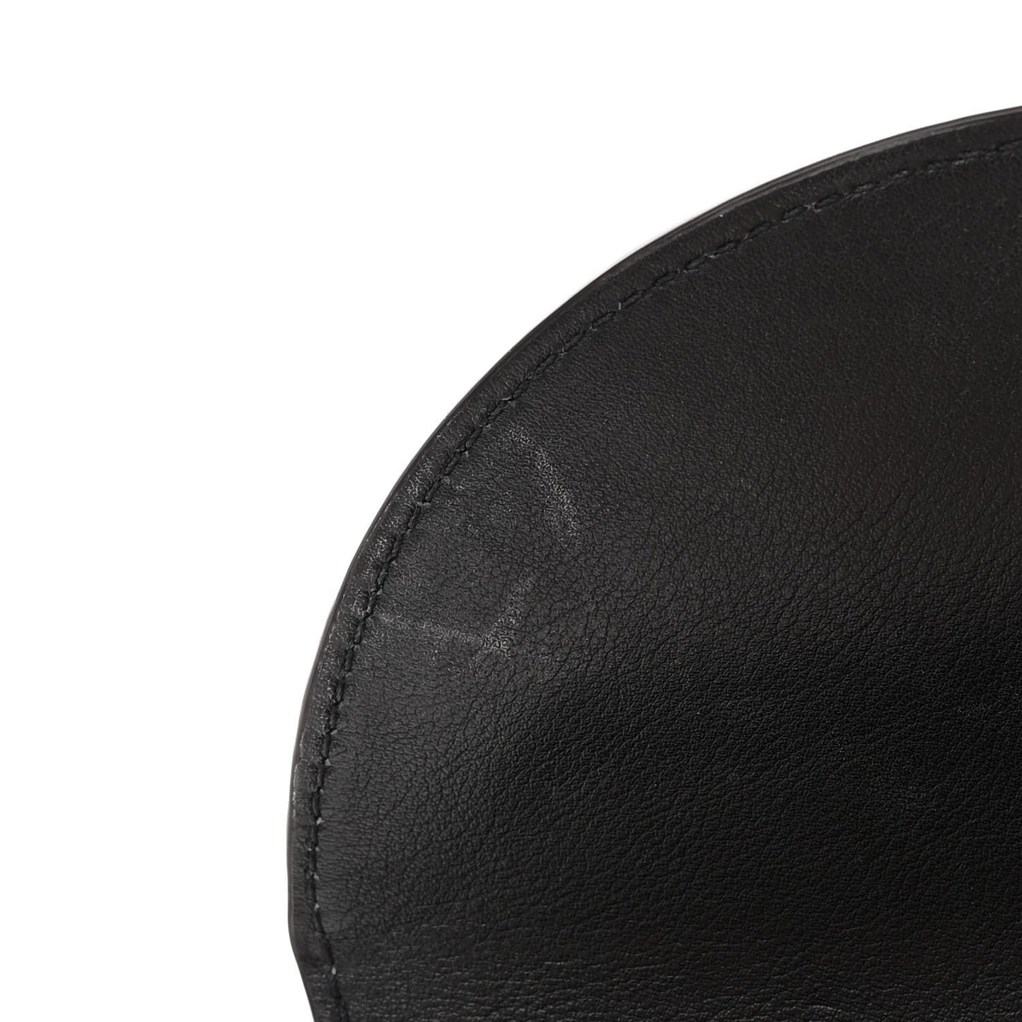 Calfskin Small Nile Bracelet Minaudiere Bag Black