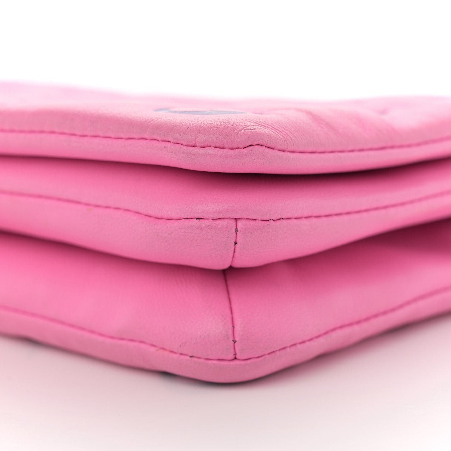 Louis Vuitton Lambskin Embossed Monogram Vuittamins Pochette Coussin Rose Violet 10 of 12