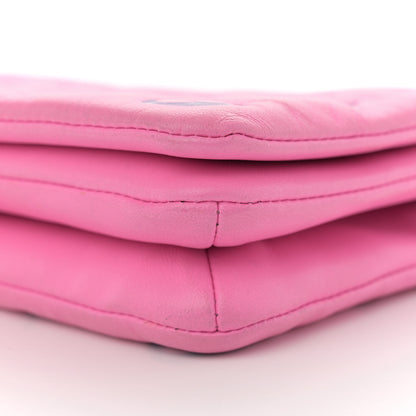 Louis Vuitton Lambskin Embossed Monogram Vuittamins Pochette Coussin Rose Violet 10 of 12