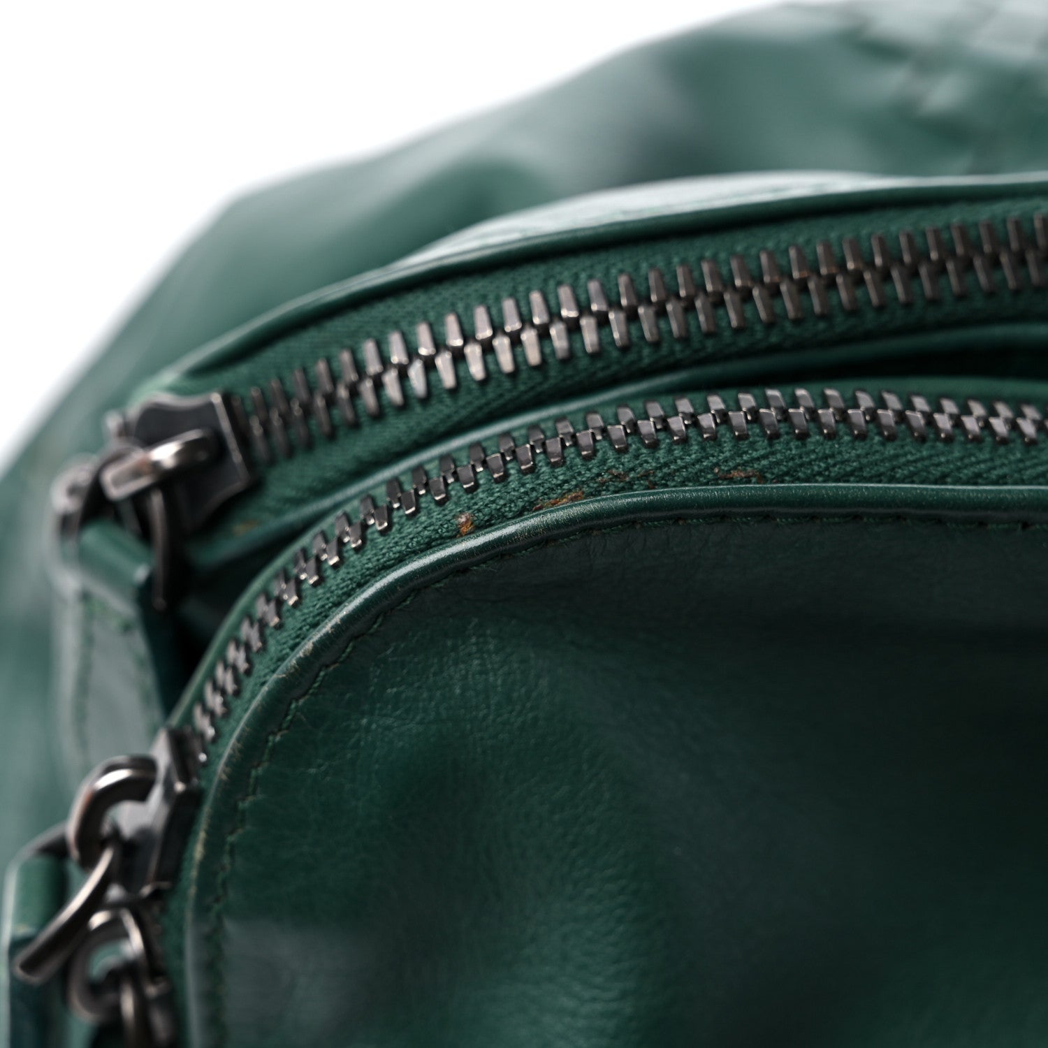 Bottega Veneta Nappa Intrecciato Convertible Tote Dark Green 19 of 21