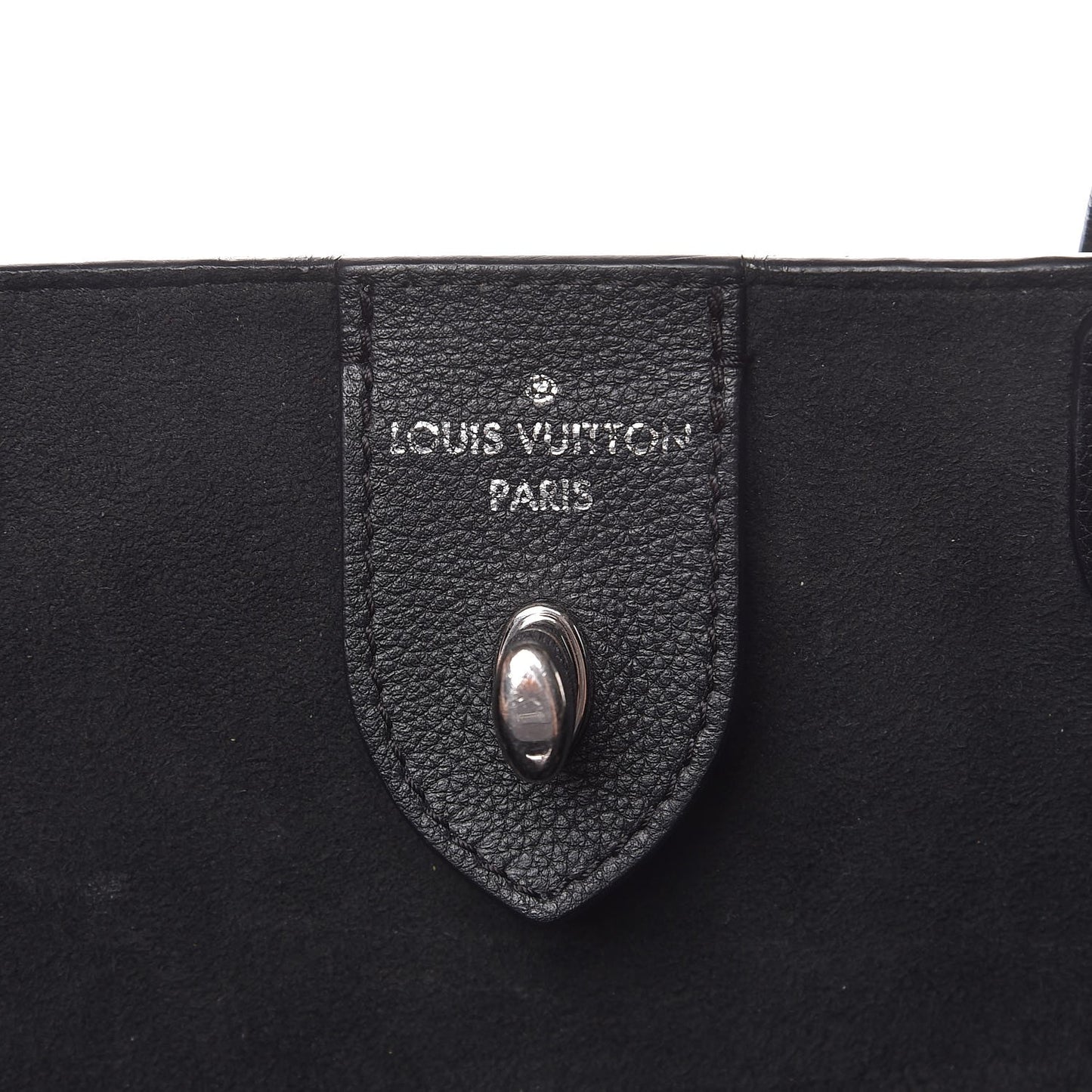 Calfskin Lockme Cabas Black