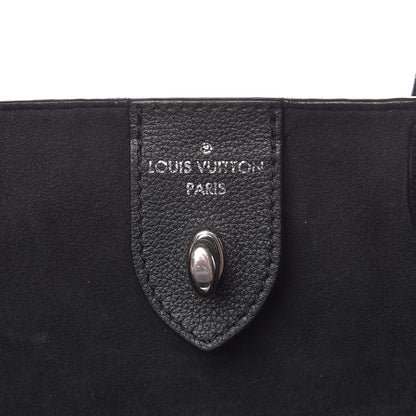 Louis Vuitton Calfskin Lockme Cabas Black 6 of 14