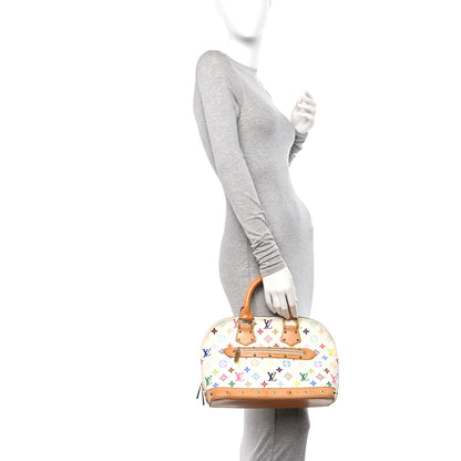 Louis Vuitton Monogram Multicolor Alma White 2 of 12
