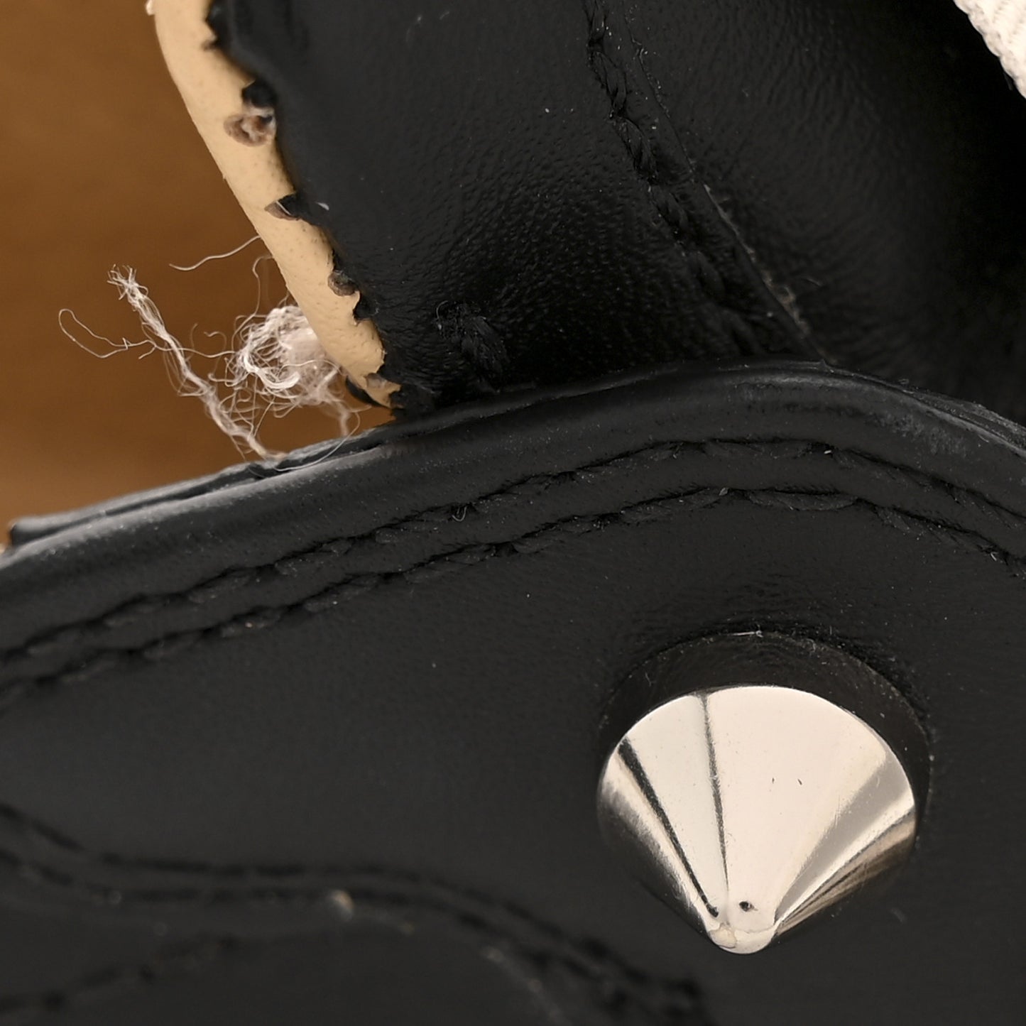 Calfskin Fique A Vontade Flat Sneakers 38.5 Black