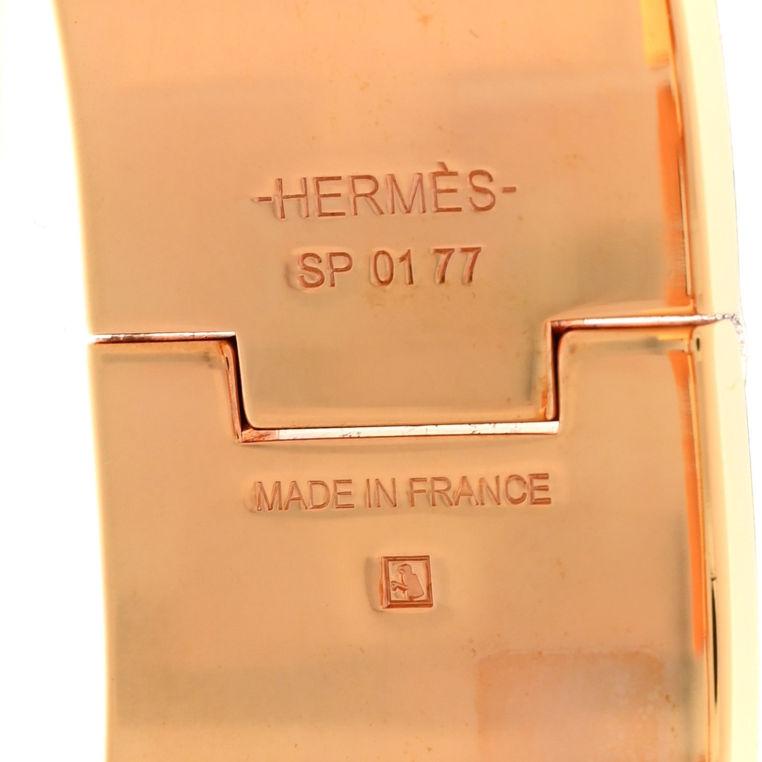 Hermes Enamel Wide Clic Clac H Bracelet PM Black 4 of 4