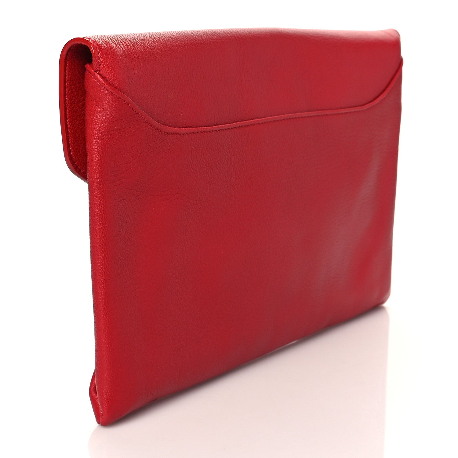 Givenchy Sugar Goatskin Medium Antigona Envelope Clutch Red 3 of 10