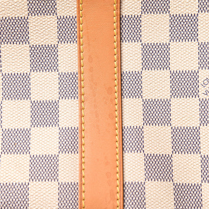 Louis Vuitton Damier Azur Keepall 50 10 of 15