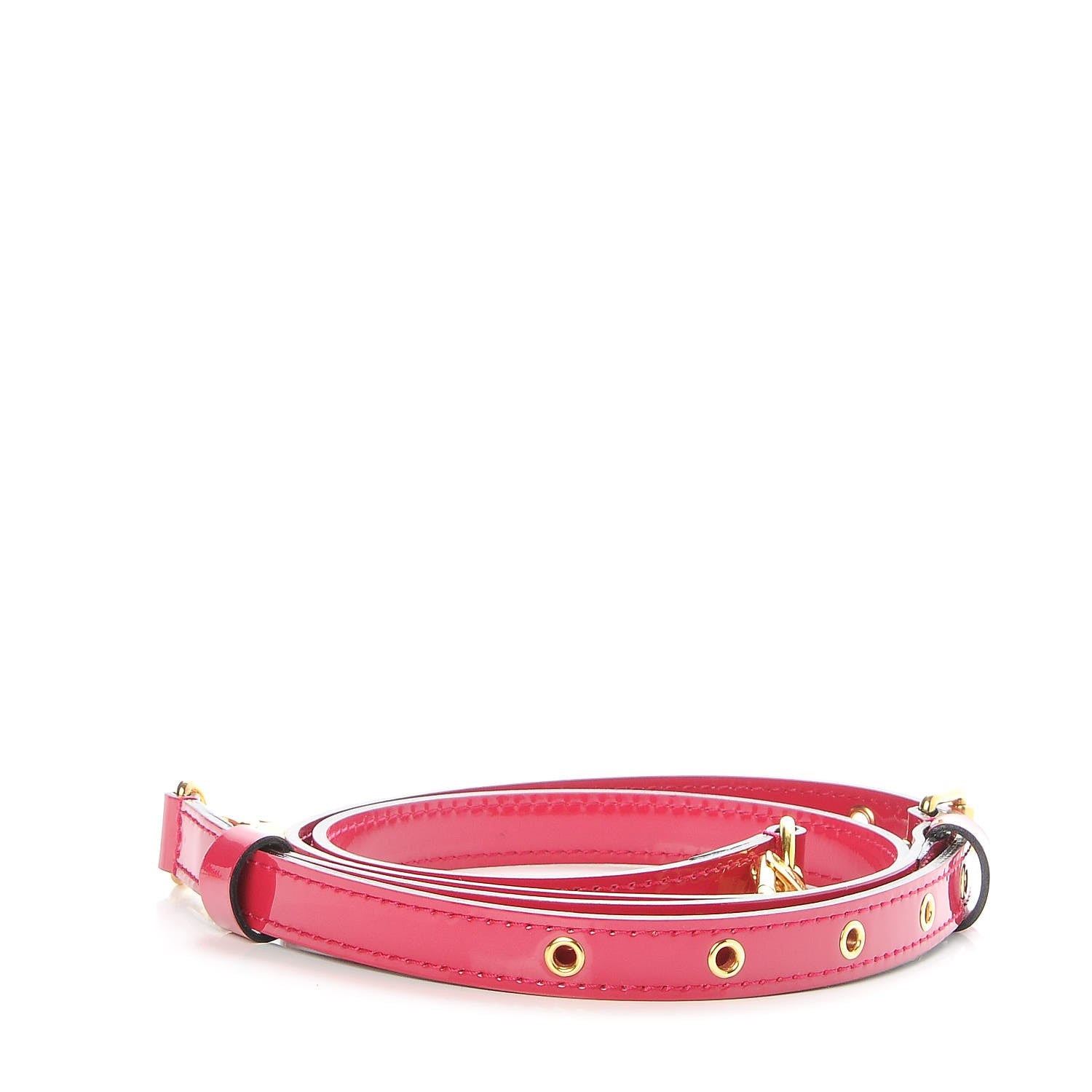 Louis Vuitton Patent 16mm Adjustable Shoulder Strap Rose Indien 3 of 4