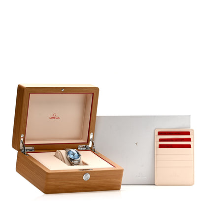 Omega Stainless Steel 38mm Seamaster Aqua Terra 150M Co-Axial Automatic Watch Summer Blue 220.10.38.20.03.004 5 of 5