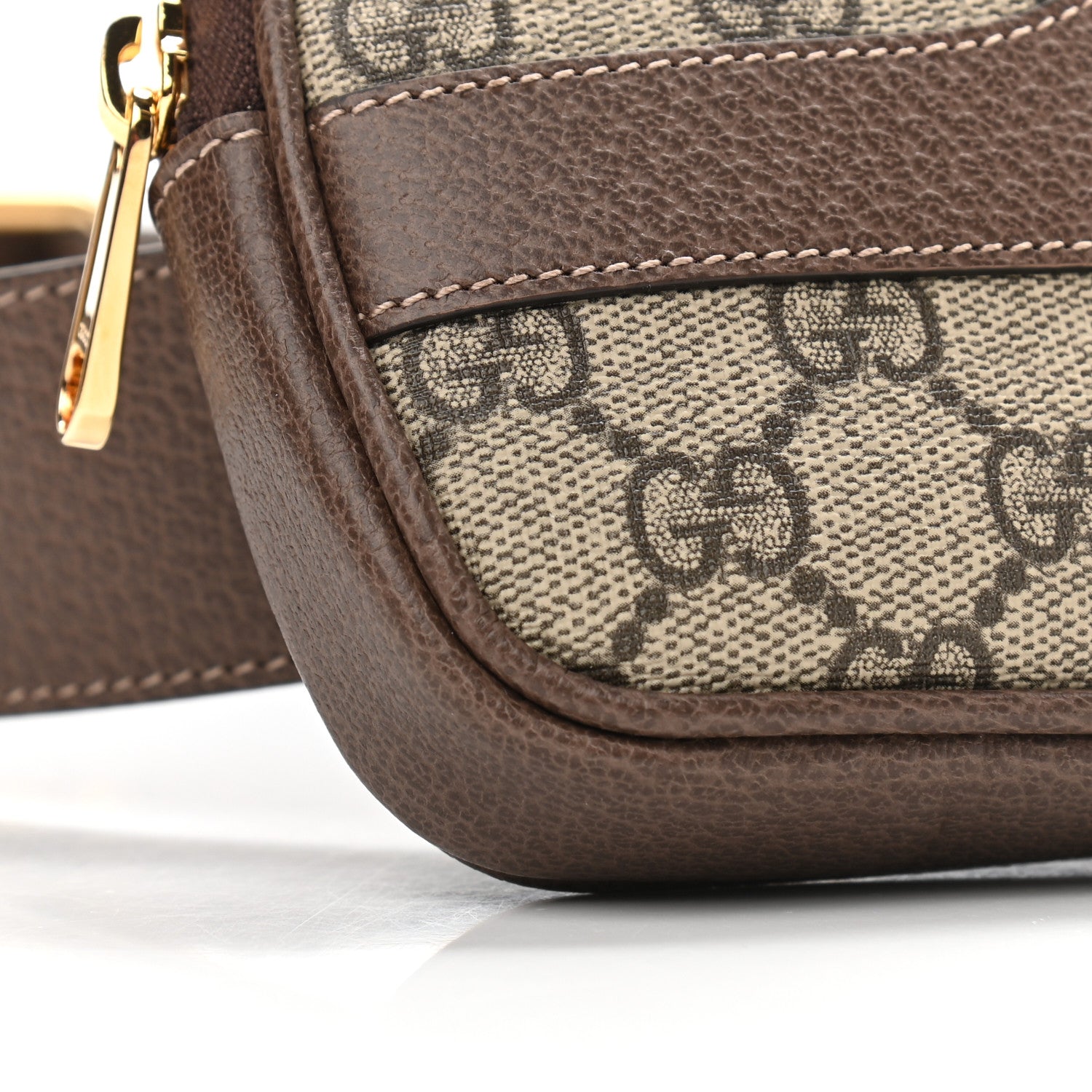 Gucci GG Supreme Monogram Ophidia Belted iPhone Case 85 34 Dark Brown 10 of 12