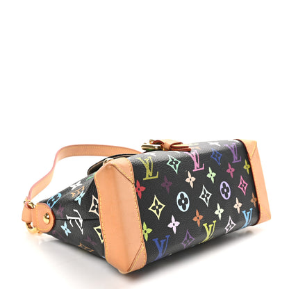 Louis Vuitton Monogram Multicolor Eliza Black 4 of 9