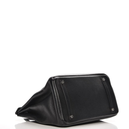 Hermes Taurillon Clemence Birkin 35 Black 4 of 26