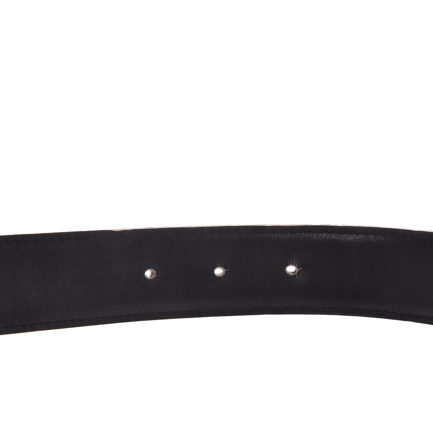 Hermes Box Togo 32mm H Belt 80 Black Chocolate 4 of 8