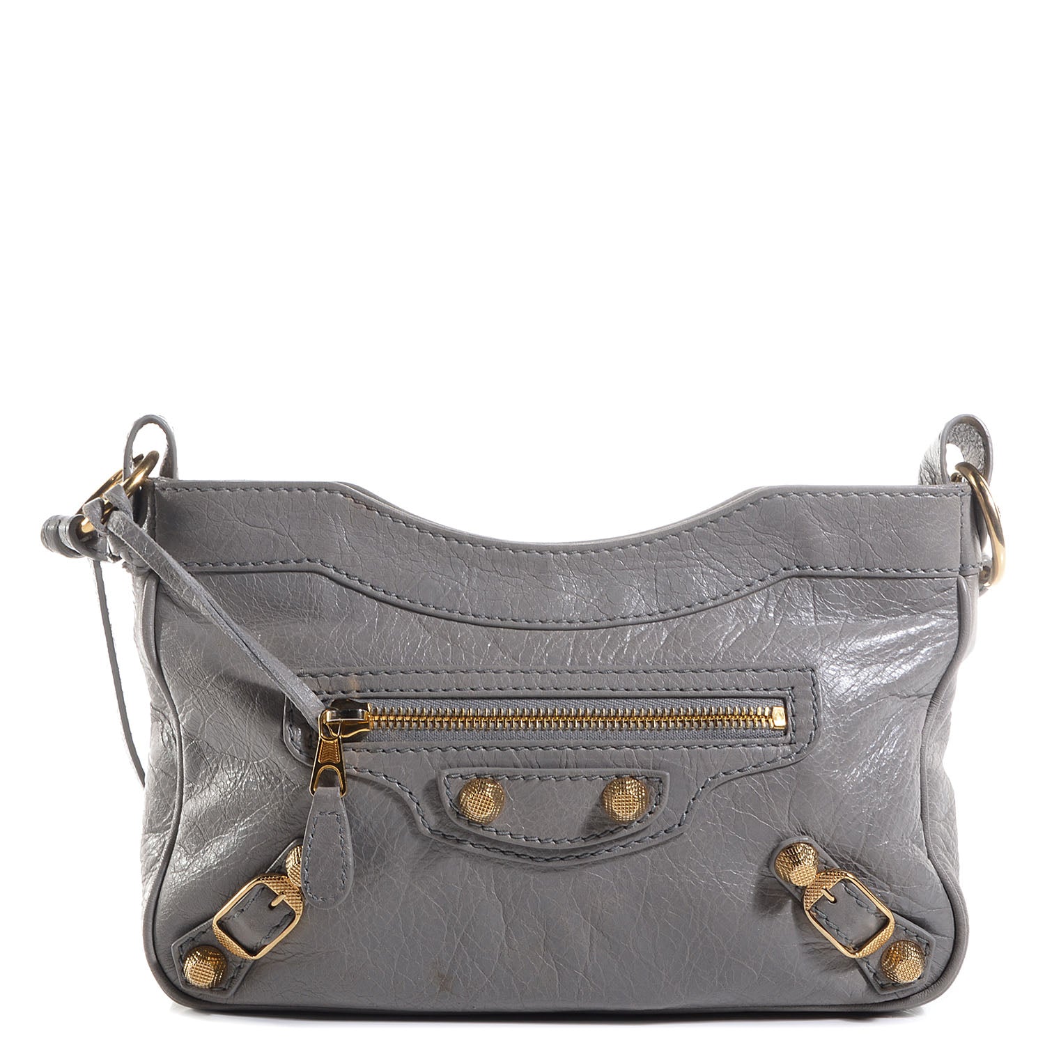 Balenciaga Agneau Giant 12 Gold Hardware Hip Gris Pyrite 1 of 12