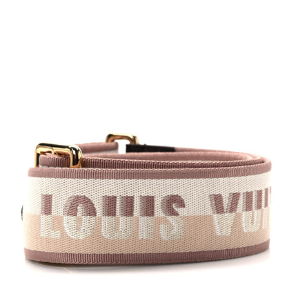 Louis Vuitton Jacquard Speedy Bandouliere 20 Shoulder Strap Beige Brown 2 of 3