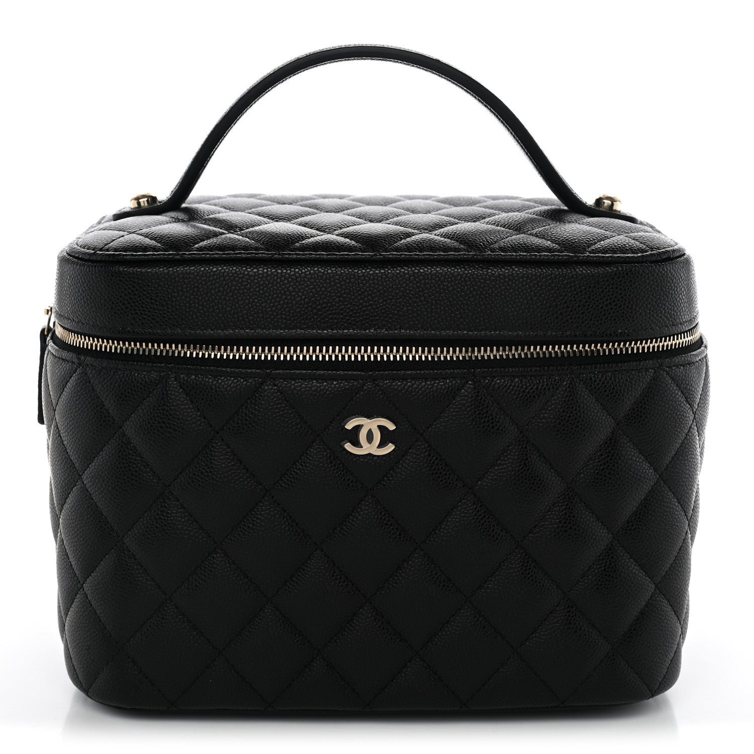 Chanel Caviar Quilted Large Vanity Pouch Black 1 of 8