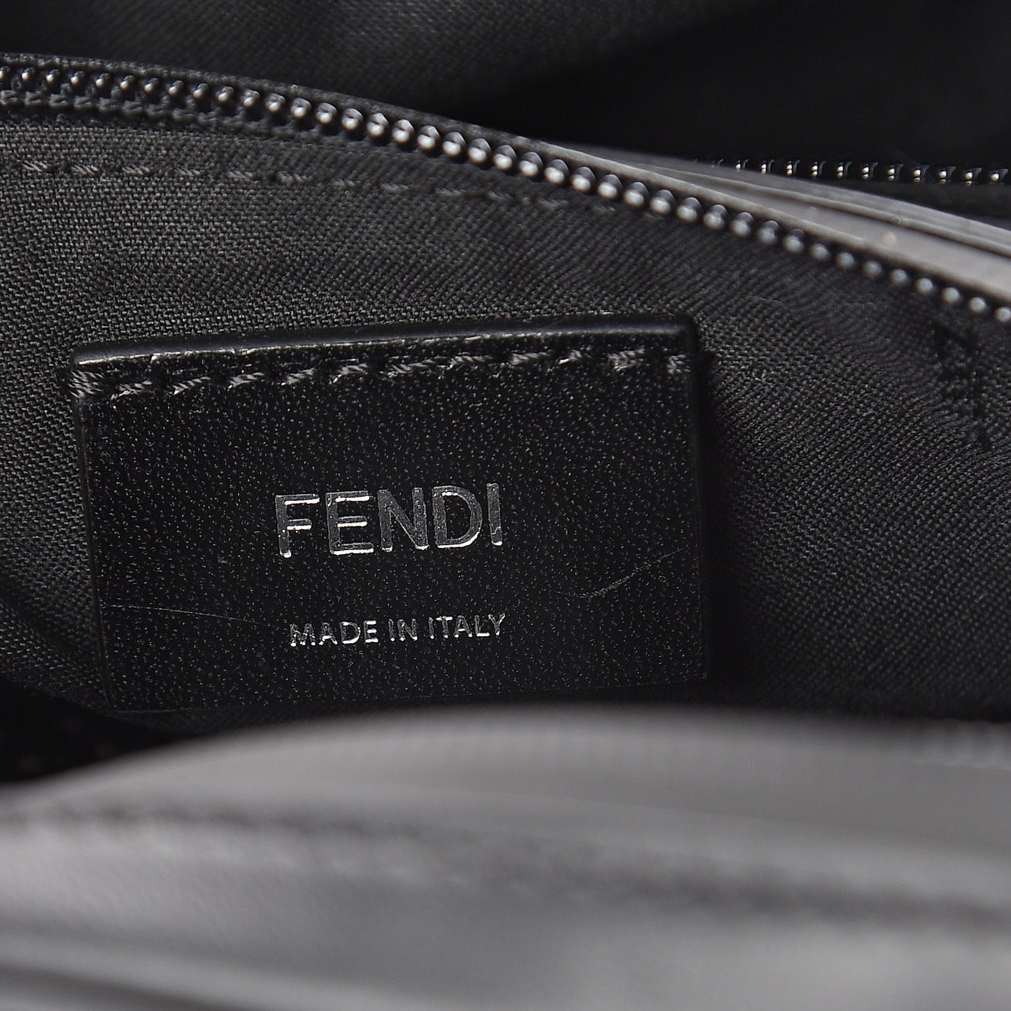 Neoprene Mesh Vitello Grace FF Pocket Belt Bag Black