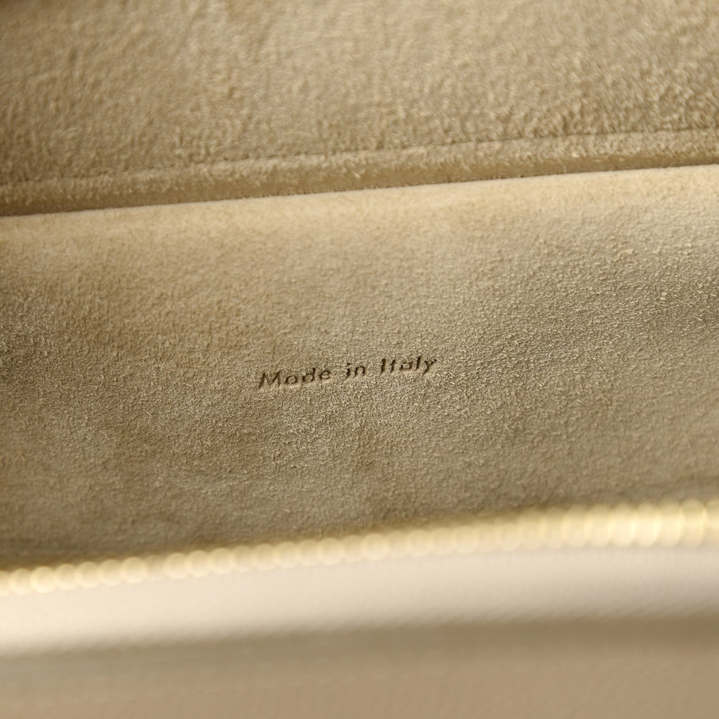 Grained Calfskin Mini Belt Bag Light Taupe