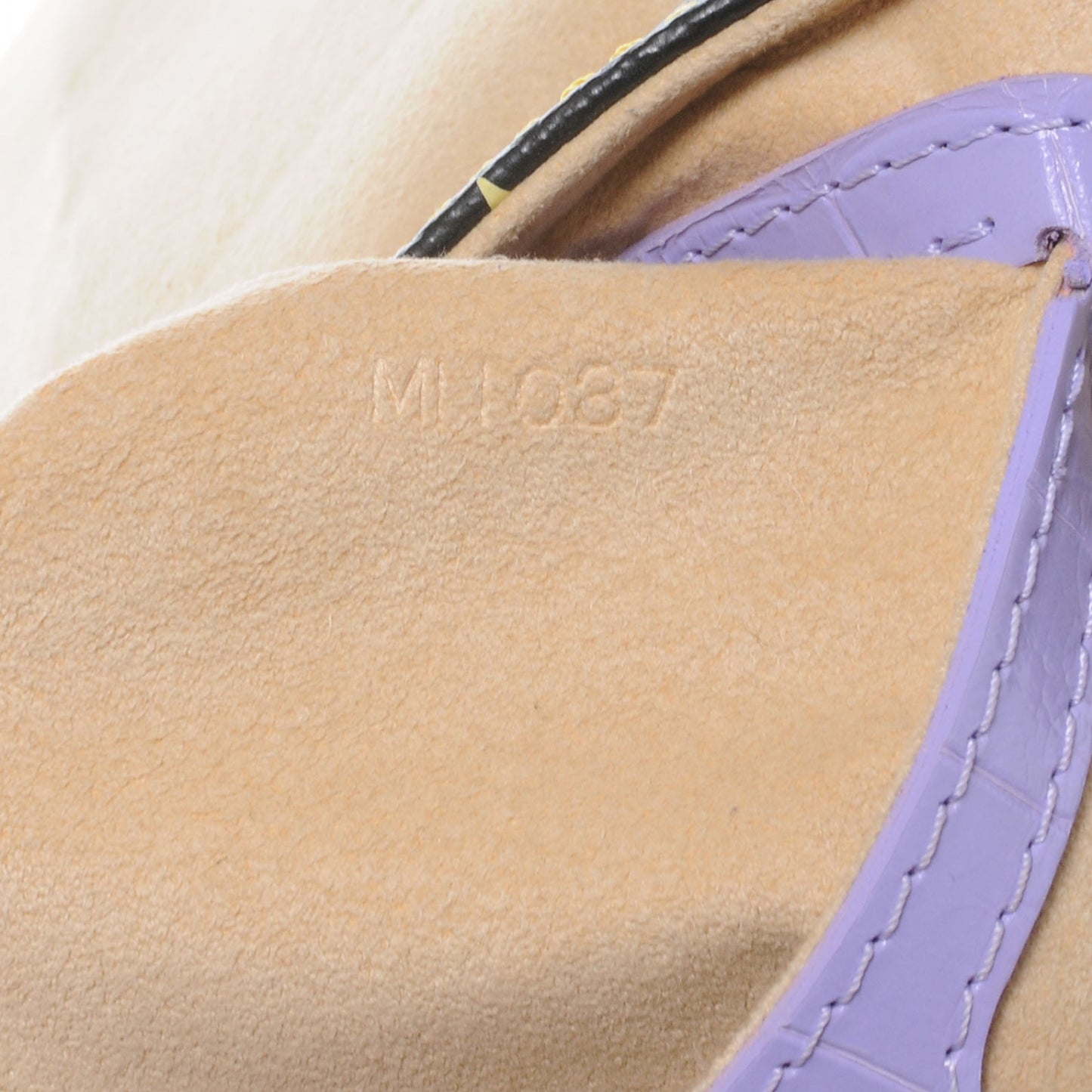 Monogram Multicolor Alligator Marilyn Black