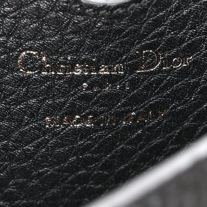 Christian Dior Grained Calfskin Medium Bobby Flap Black 6 of 9