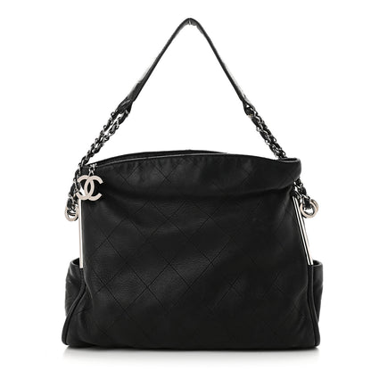 Chanel Lambskin Ultimate Soft Hobo Black 1 of 11