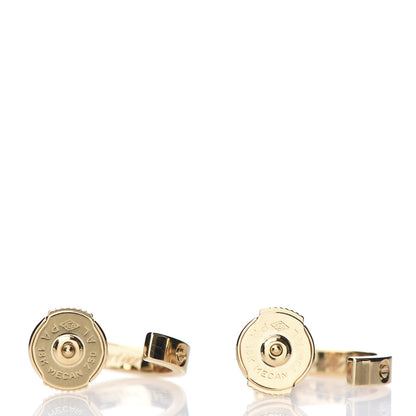 Cartier 18K Yellow Gold Small LOVE Hoop Earrings 4 of 5