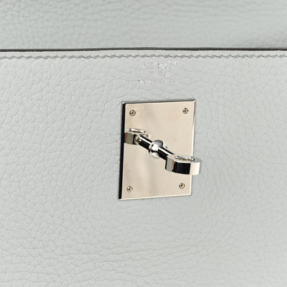 Hermes Togo Kelly Retourne 28 Bleu Pale 5 of 10