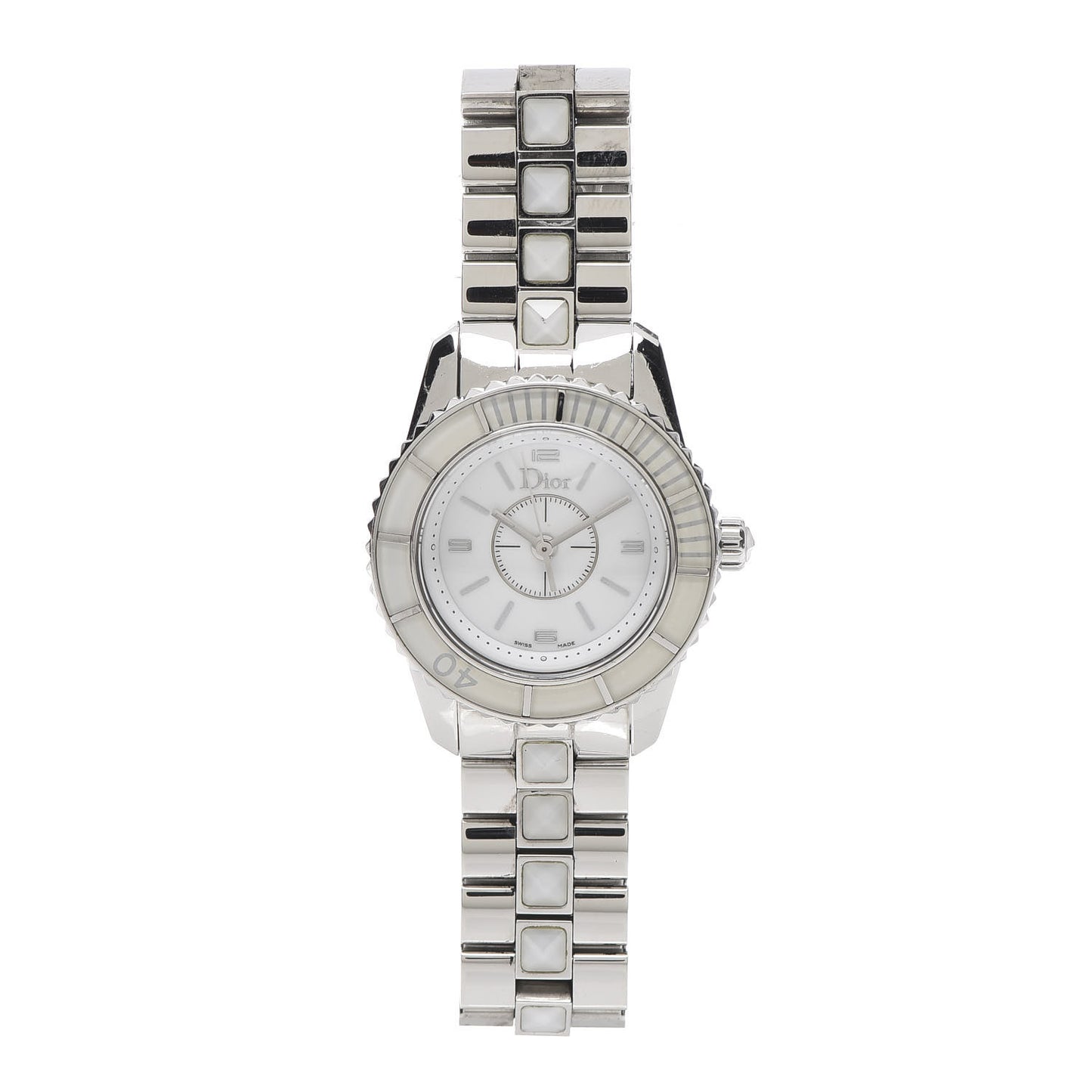 Stainless Steel Sapphire 29mm Christal Quartz Watch