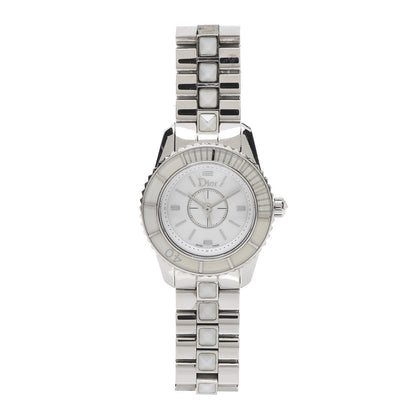 Christian Dior Stainless Steel Sapphire 29mm Christal Quartz Watch 1 of 5