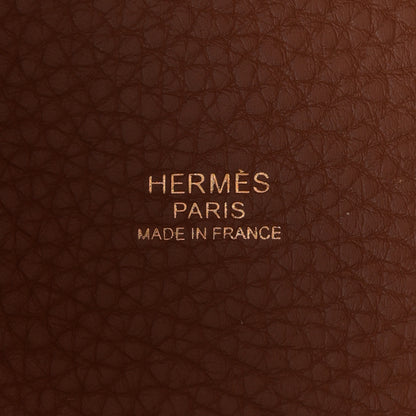 Hermes Taurillon Clemence Picotin Lock 18 PM Gold 6 of 15