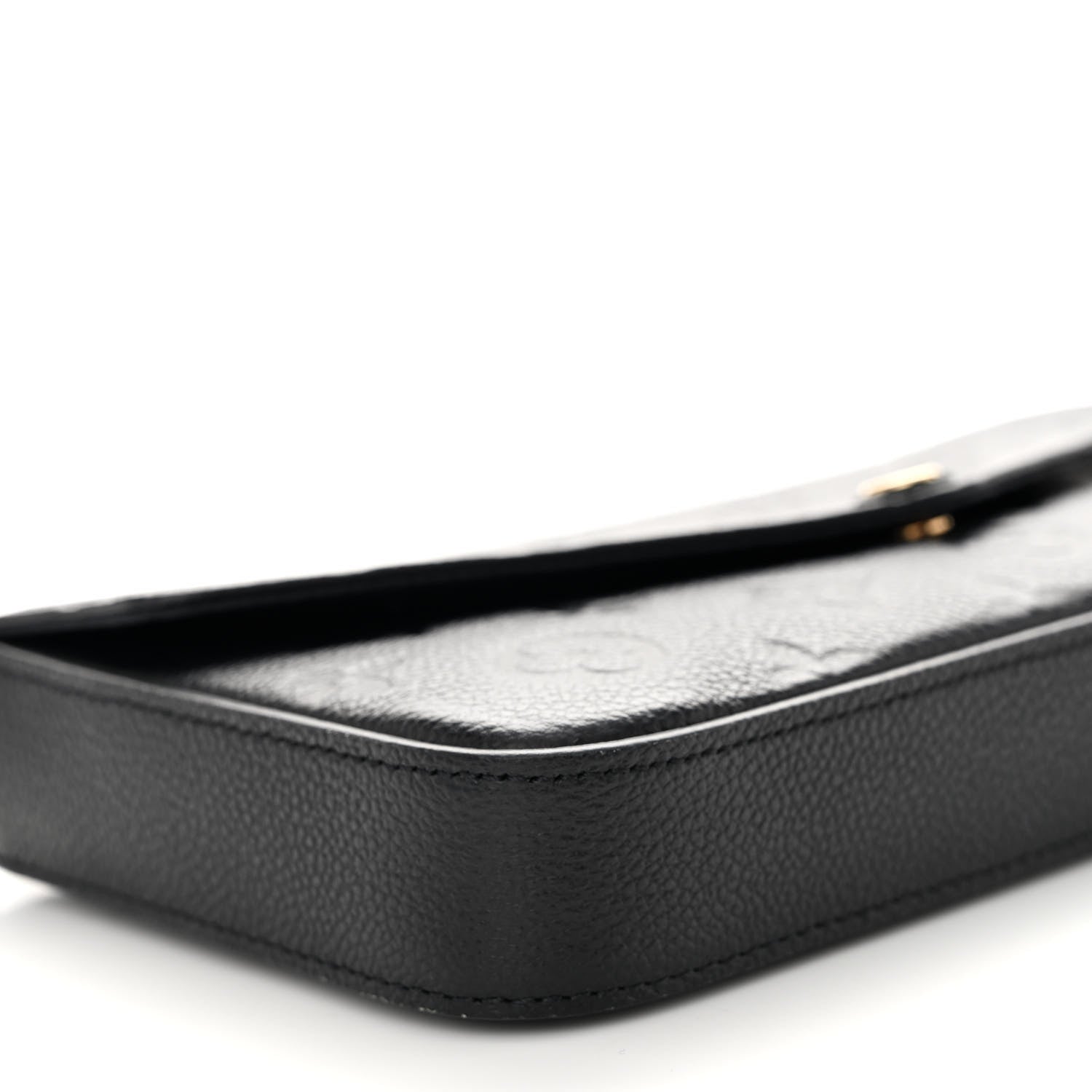 Louis Vuitton Empreinte Pochette Felicie Chain Wallet Black 9 of 10